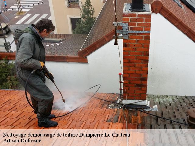 Nettoyage demoussage de toiture  dampierre-le-chateau-51330 Artisan Dufresne